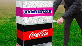 Experiment Coca Cola VS Mentos [upl. by Vaughn]