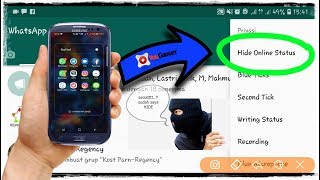 Cara Menyembunyikan Status ONLINE Whatsapp di ANDROID [upl. by Salis927]