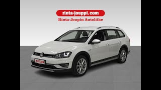 VOLKSWAGEN GOLF Alltrack 18 TSI 4Motion DSG 180 hv 2017RintaJouppi [upl. by Odilo]