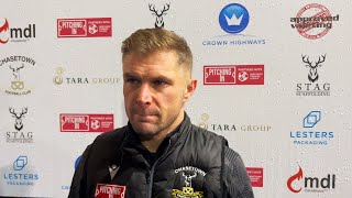 Jamie Hawkins  POST MATCH INTERVIEW Chasetown v Stalybridge Celtic  23112024 [upl. by Alanson]