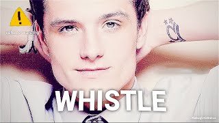 Josh Hutcherson Whistle Edit Sound Variations in 60 seconds [upl. by Aikyt282]