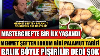 MASTERCHEF MEHMET ŞEFTEN PALAMUT TARİFİ PİŞİRMENİN PÜF NOKTALARINI ANLATTI AYŞE EKİZ DANİLO ZANNA [upl. by Eeneg]