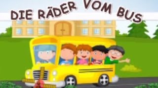 Die Räder vom Bus  German childrens songs  Kinderlieder zum Mitmachen [upl. by Gladys715]