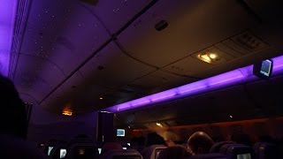 Emirates Boeing 777300ER ambient lighting [upl. by Gascony430]