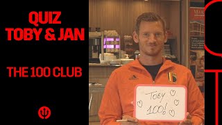 REDDEVILS  Jan welcomes Toby in the 100 club [upl. by Bashee]