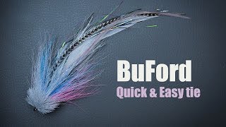 Tying the Buford in Cotton Candy for Pike and Musky [upl. by Ursula686]