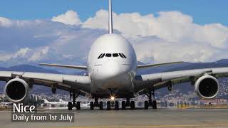 Emirates A380 lands in 10 new cities in 2017  Airbus A380  Emirates Airline [upl. by Zippel427]