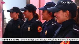 Spécial 8 Mars Les femmes de l’institut Royal de Police à l’honneur [upl. by Nath774]