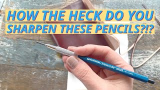 How do you Sharpen a mechanical pencil [upl. by Ahsyak872]