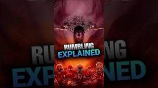 The Rumbling Explained Eren’s Ultimate Sacrifice for Eldians shingekinokyojin shorts [upl. by Orelle354]