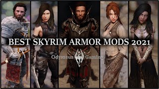 Best Skyrim Armor Mods 2021 [upl. by Tresa665]