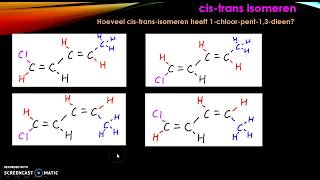 cis trans isomerie [upl. by Dickie]