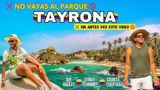 PARQUE TAYRONA🇨🇴TODO LO QUE DEBES SABER🏝️ [upl. by Ailecnarf]