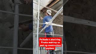 Palitada sapart Ng construction pinaka mahirapuragonofficialvlog [upl. by Broida]