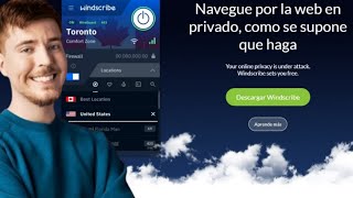 Windscribe la mejor VPN GRATIS 2024 tutorial [upl. by Finnigan]