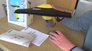 Review of Karcher Window Vac [upl. by Aerehs]