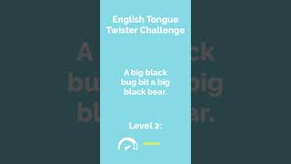 English Tongue Twister Challenge 3 [upl. by Tull]