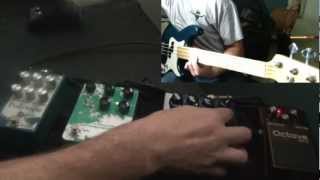 MarcBass Pedal Effects Demo 3 Leaf Wonderlove SSBS TAFM IE Polytope [upl. by Yelnats852]