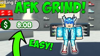 The BEST Method To AFK Grind In Sneaker Resell Simulator Roblox [upl. by Enytsirk]