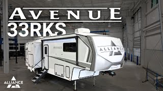 2025 Avenue 33RKS – Luxury Redefined 345quot 10200 lbs Rear Kitchen Outdoor Griddle amp More [upl. by Novoj787]