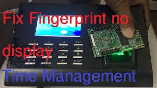 Fingerprint Time Management no display How to fix [upl. by Buatti552]