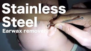 Stainless Steel Ear Curette for Earwax Removal Unboxing amp Trial [upl. by Enirrok362]