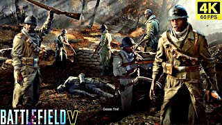 TIRAILLEUR  Battlefield V Campaign  4K Graphic 60FPS gameplay  Mission 4 part 1 [upl. by Trinee]