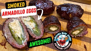 Armadillo Eggs  Pellet Smoker Recipes [upl. by Pris]