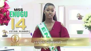 MBGN 2022 Meet MISS ENUGU Clara Chukwu [upl. by Alvina247]