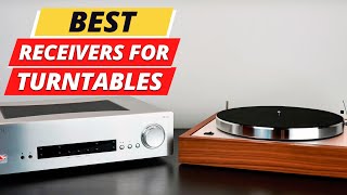 Top 5 Best Receivers for Turntables 2023 On Amazon [upl. by Prochoras]