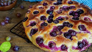 SCHIACCIATA TOSCANA con lUVA  Ricetta facile FOCACCIA DOLCE [upl. by Carissa120]