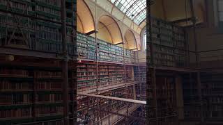 Library in Rijksmuseum Amsterdam [upl. by Eseer]