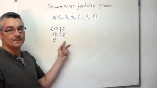 Descomponer en factores primos Aprende Matemáticas [upl. by Ahseym]