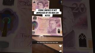 Young Smokes Is Not Impressed By The New £20 Notes YoungSmokes Shorts [upl. by Lapotin]