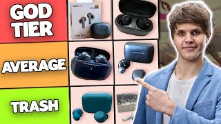 BEST Budget Wireless Earbuds Tier List 2024 [upl. by Guillaume996]