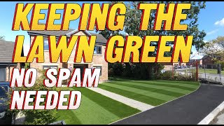 More Spoon Feeding for the Lawn  How to Correct Unevenly Applied Fertiliser  Best Lawn Stripes [upl. by Yahska235]