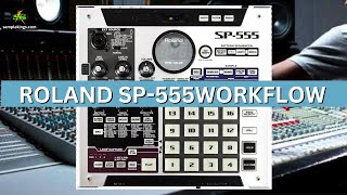 ROLAND SP 555 Basic WorkFlow [upl. by Belia]