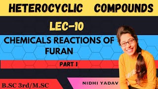 Chemical reactions of Furan part1 [upl. by Yruj]