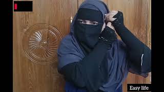 1 part Niqab Tutorial Easy Niqab tutorial Niqab Tutorial Hijab Tutorial hijabtutorial easylife [upl. by Anizor]