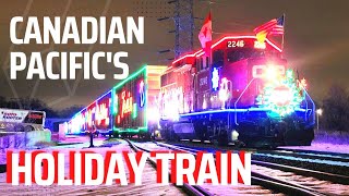 Canadian Pacific Holiday Train 4k [upl. by Zug183]