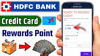 How To Convert HDFC Bank Credit Card Reward Points To Cash  HDFC Reward Redeem 2024 [upl. by Zosi]