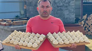 HOMEMADE TRADITIONAL CAUCASUS KHINKALI [upl. by Inama]