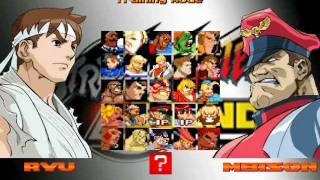 Street Fighter Legends MUGEN by Amit and Ralfab [upl. by Odraccir]