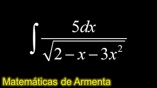 integracion por sustitucion trigonometrica ejemplo 37 [upl. by Aliuqehs]