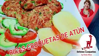 ¡3 RECETAS CON ATÚN Fácil Rápido Delicias Cusqueñas Perú [upl. by Akoyn]