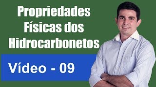 Nomenclatura de Compostos Orgânicos Propriedades Físicas de Hidrocarbonetos Vídeo IX Prof Alexandr [upl. by Christan]