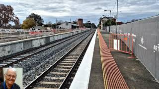 Wangaratta Railway Station Victoria Australia 4th June 2024 [upl. by Roseline]