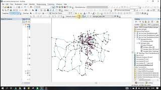 05 OriginDestination OD Matrix Analysis  Network Analysis di ArcGIS [upl. by Agatha]