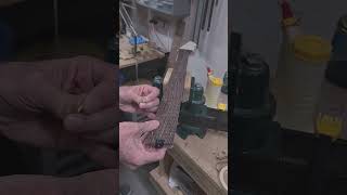 Gluing Down the Fretboard [upl. by Leahsim]