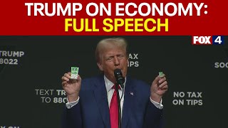 Donald Trump economic plan FULL SPEECH [upl. by Snowber]